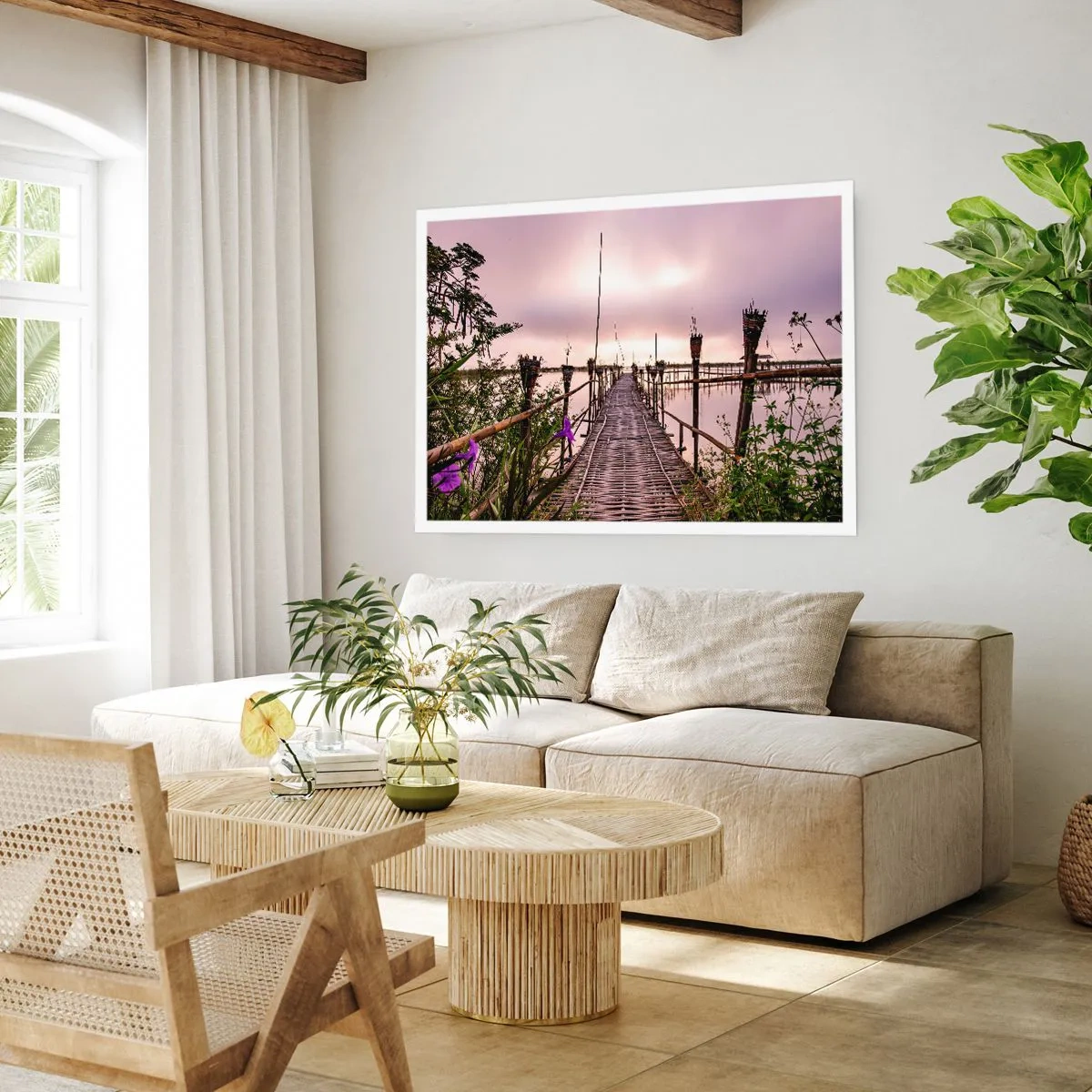 Poster - Frieden und Ruhe Asiens - 40x30 cm