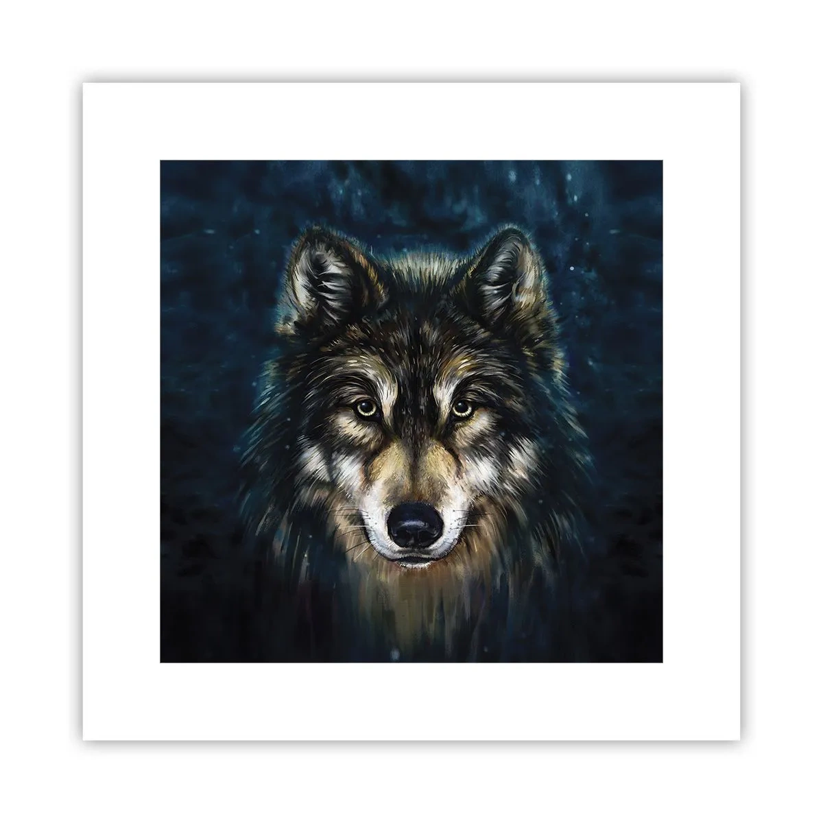 Poster - Alpha? Und Omega - 30x30 cm