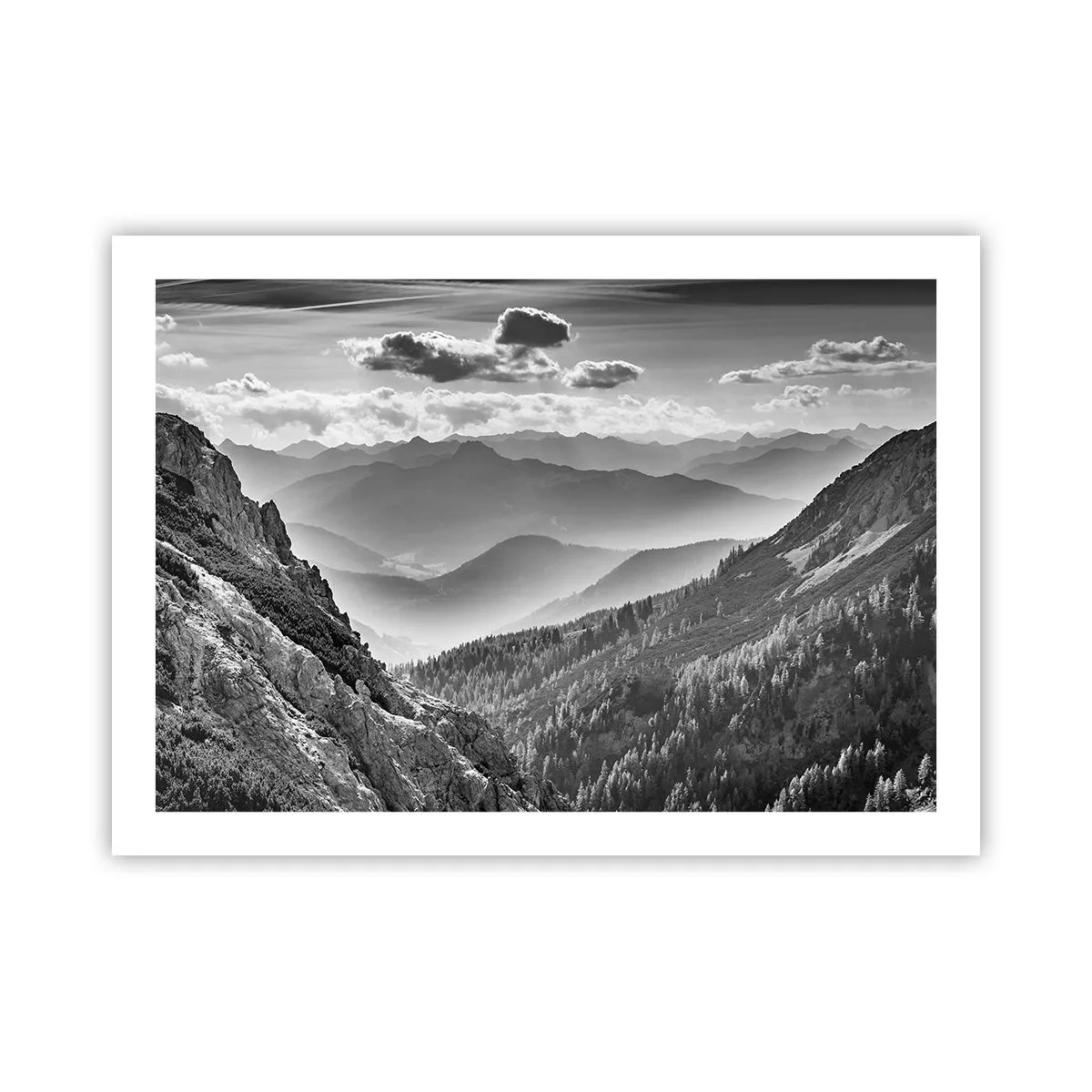 Poster - Bis zum Horizont - 70x50 cm