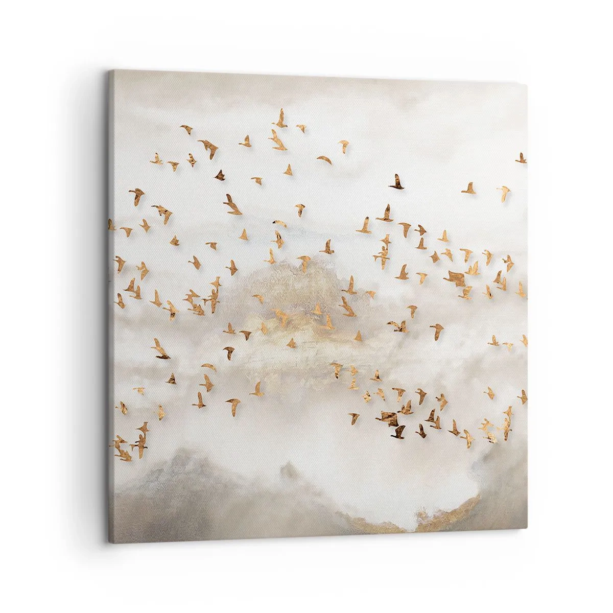 Bild auf Leinwand - Leinwandbild - Es ist schon die Zeit… - 50x50 cm