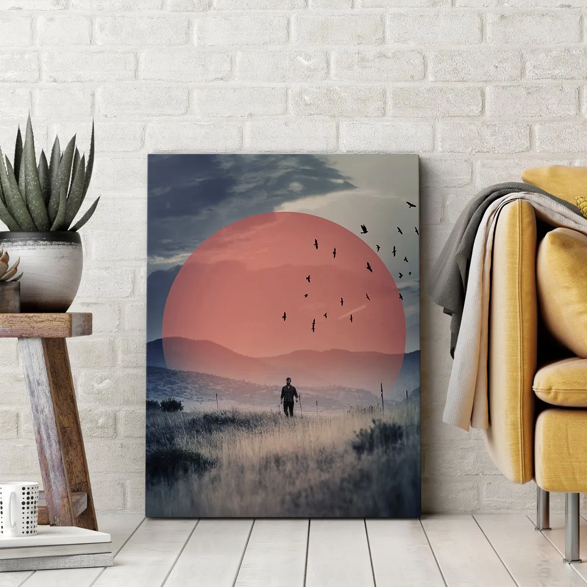 Bild auf Leinwand - Leinwandbild - In eigenen Elementen - 70x100 cm