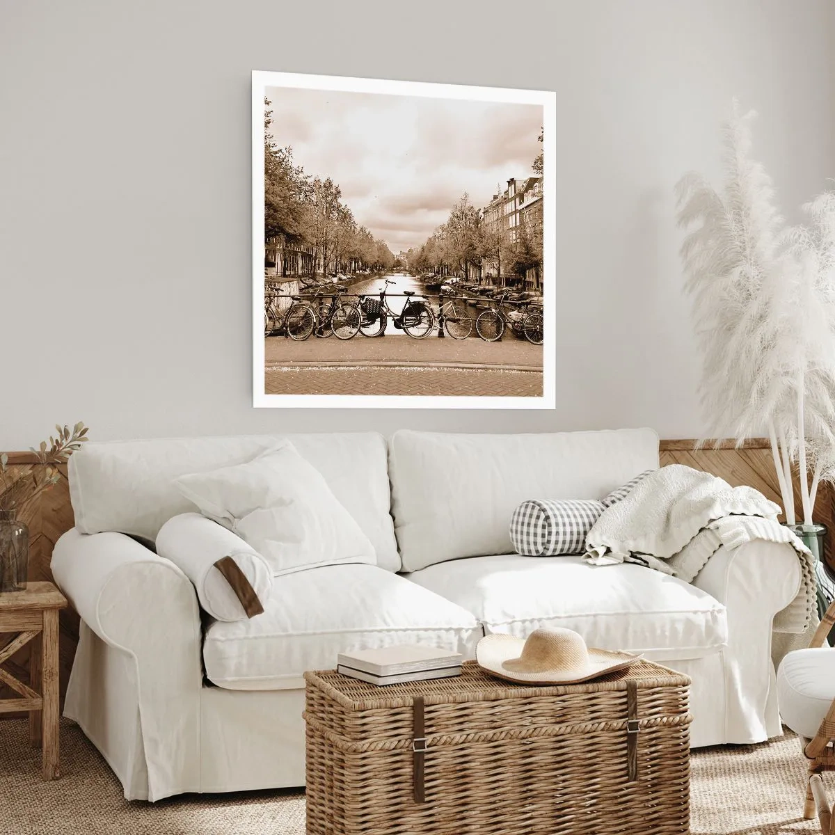 Poster - Niederländische Atmosphäre - 30x30 cm