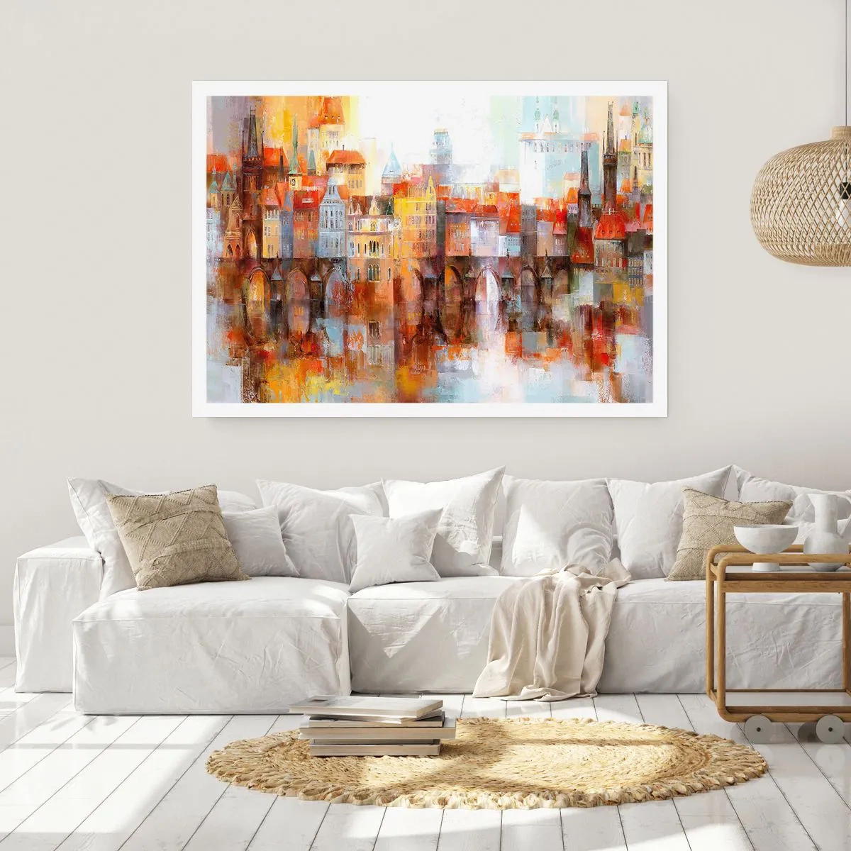 Poster - Schön ist es auch unter der Brücke - 70x50 cm