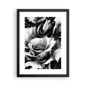 Poster in einem schwarzem Rahmen - Immer Königin - 30x40 cm