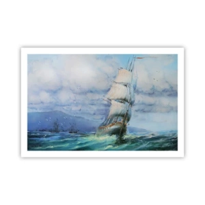 Poster - Guter Wind - 91x61 cm