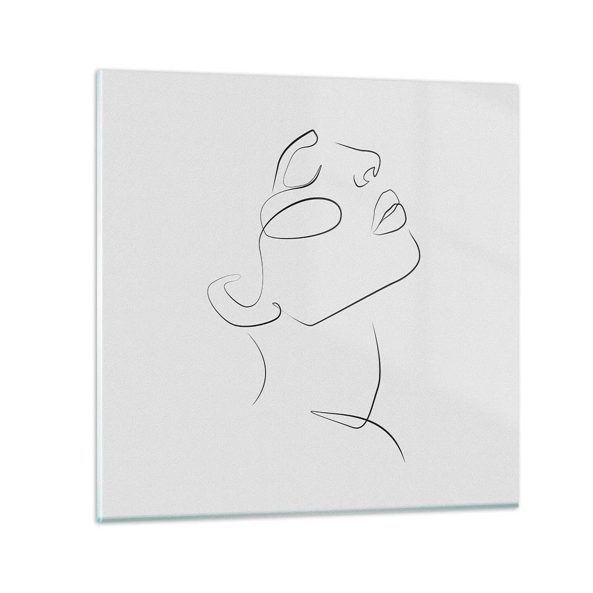 Glasbild - Bild auf glas - Die Drehungen und Wendungen der Träume - 50x50 cm