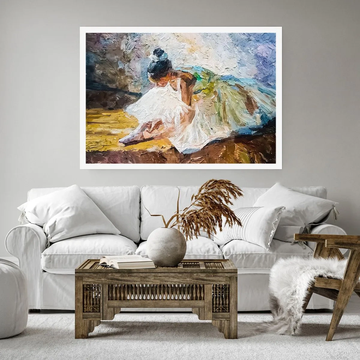 Poster - Aus einem Gemälde von Degas - 50x40 cm