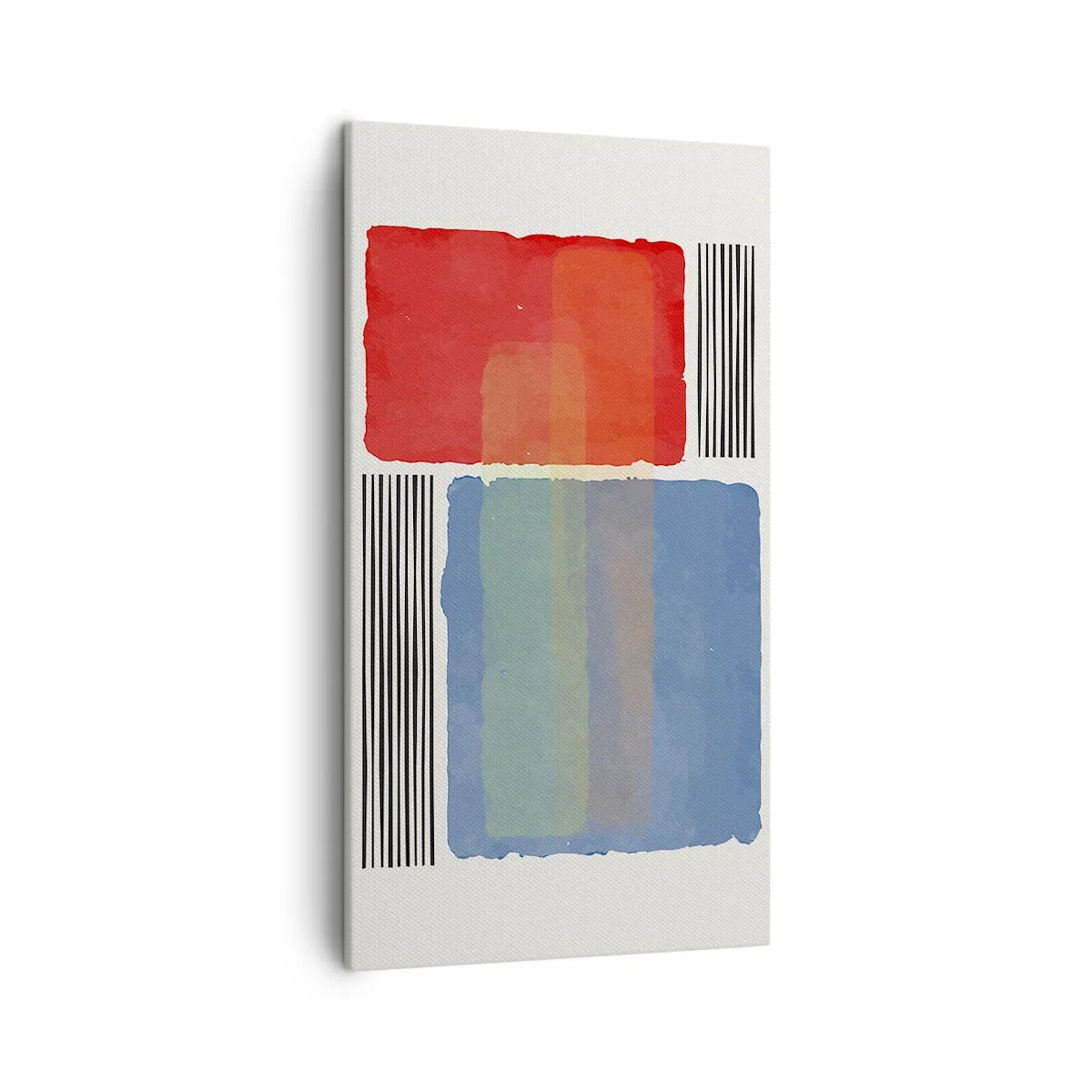 Bild auf Leinwand - Leinwandbild - Der Geist und der Buchstabe der Geometrie - 45x80 cm