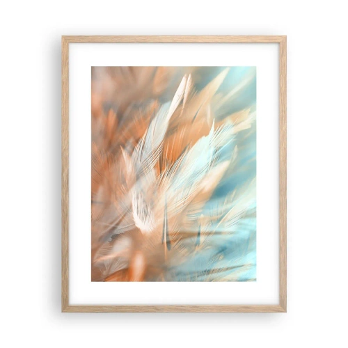 Poster in einem Rahmen aus heller Eiche - Im Land der Sanftmut - 40x50 cm