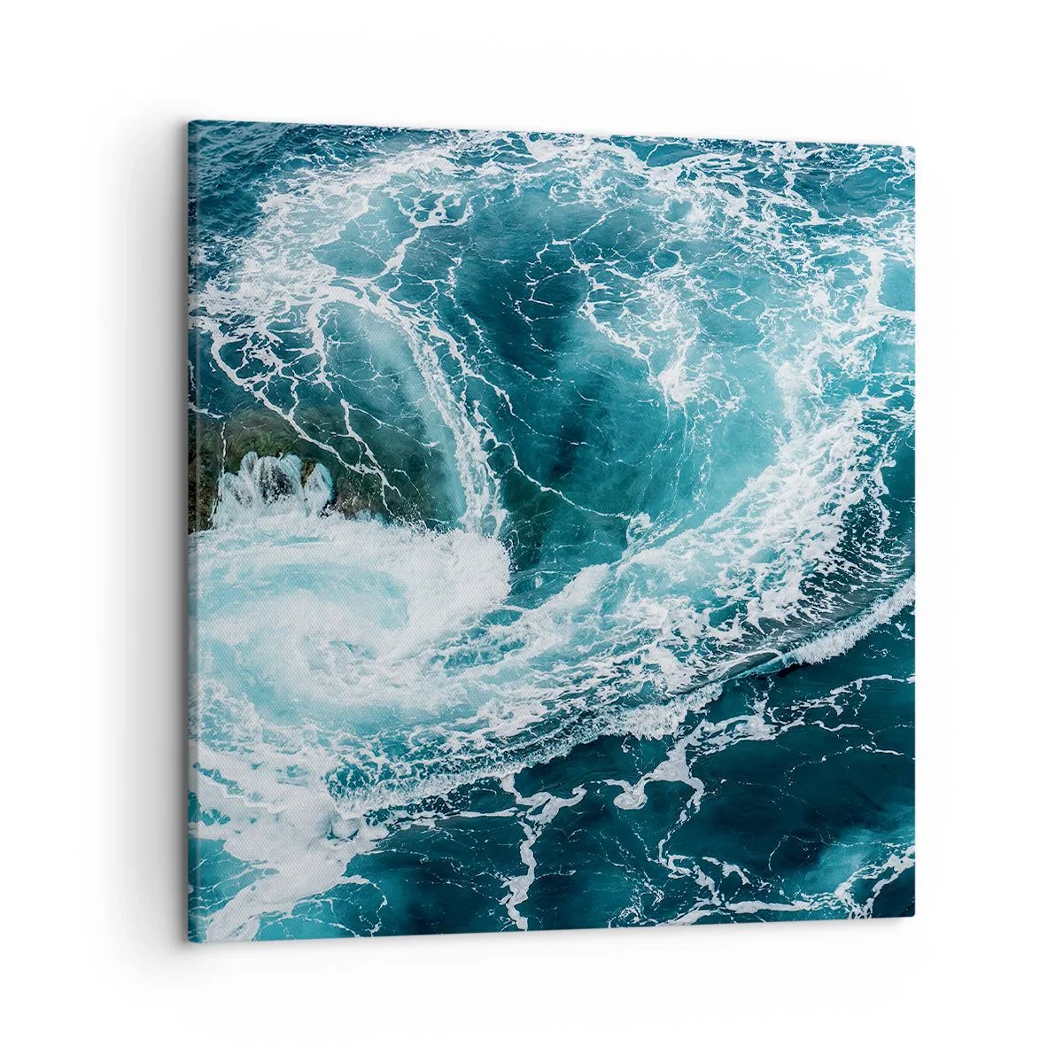 Bild auf Leinwand - Leinwandbild - Das Tor zum Mittelpunkt der Erde - 50x50 cm