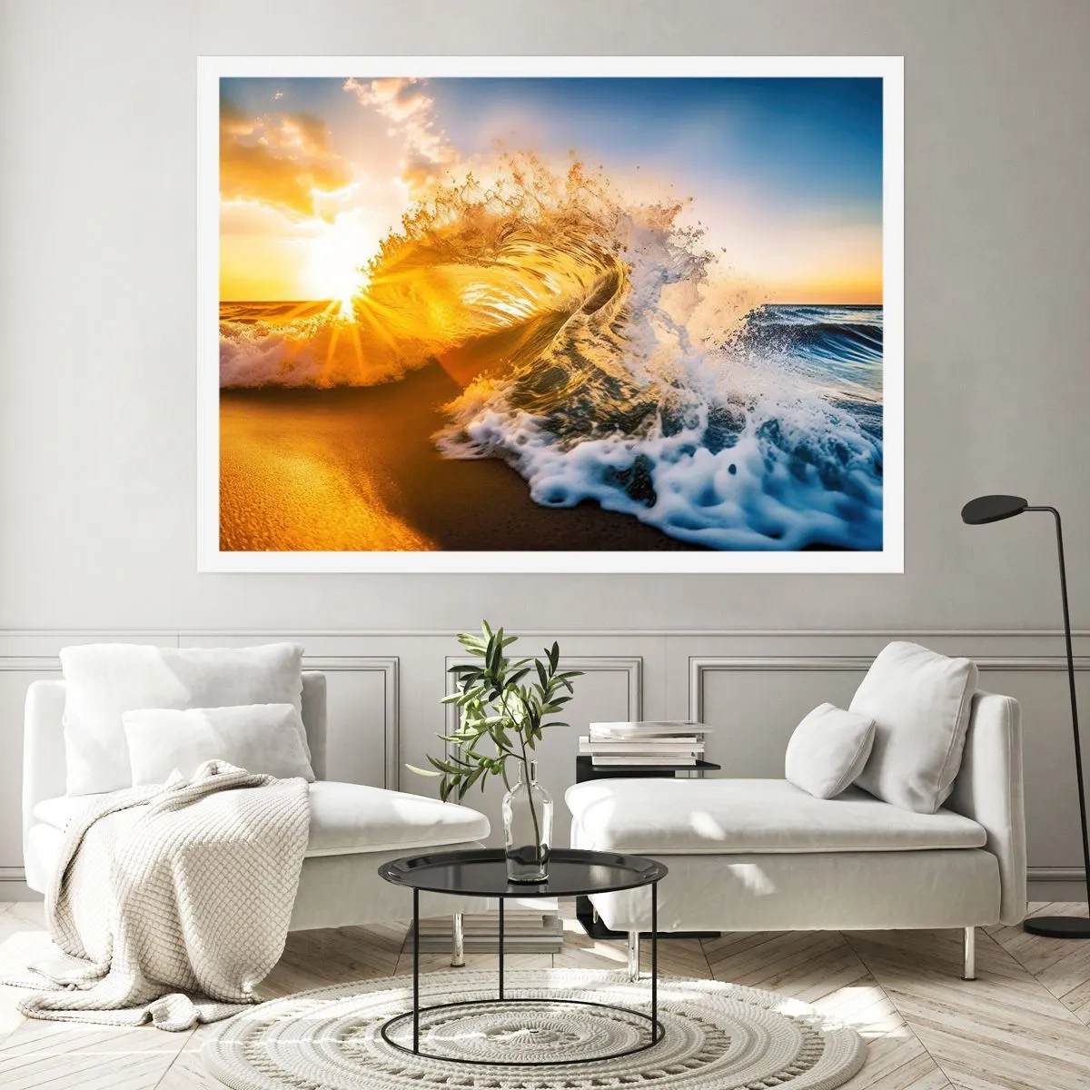 Poster - Spaß im Sand - 50x40 cm