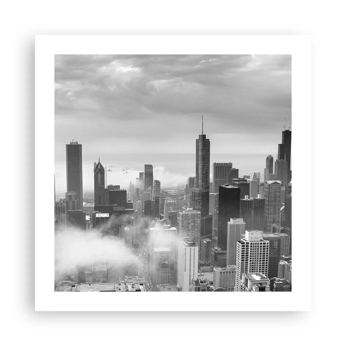 Poster - Amerikanische Landschaft - 50x50 cm