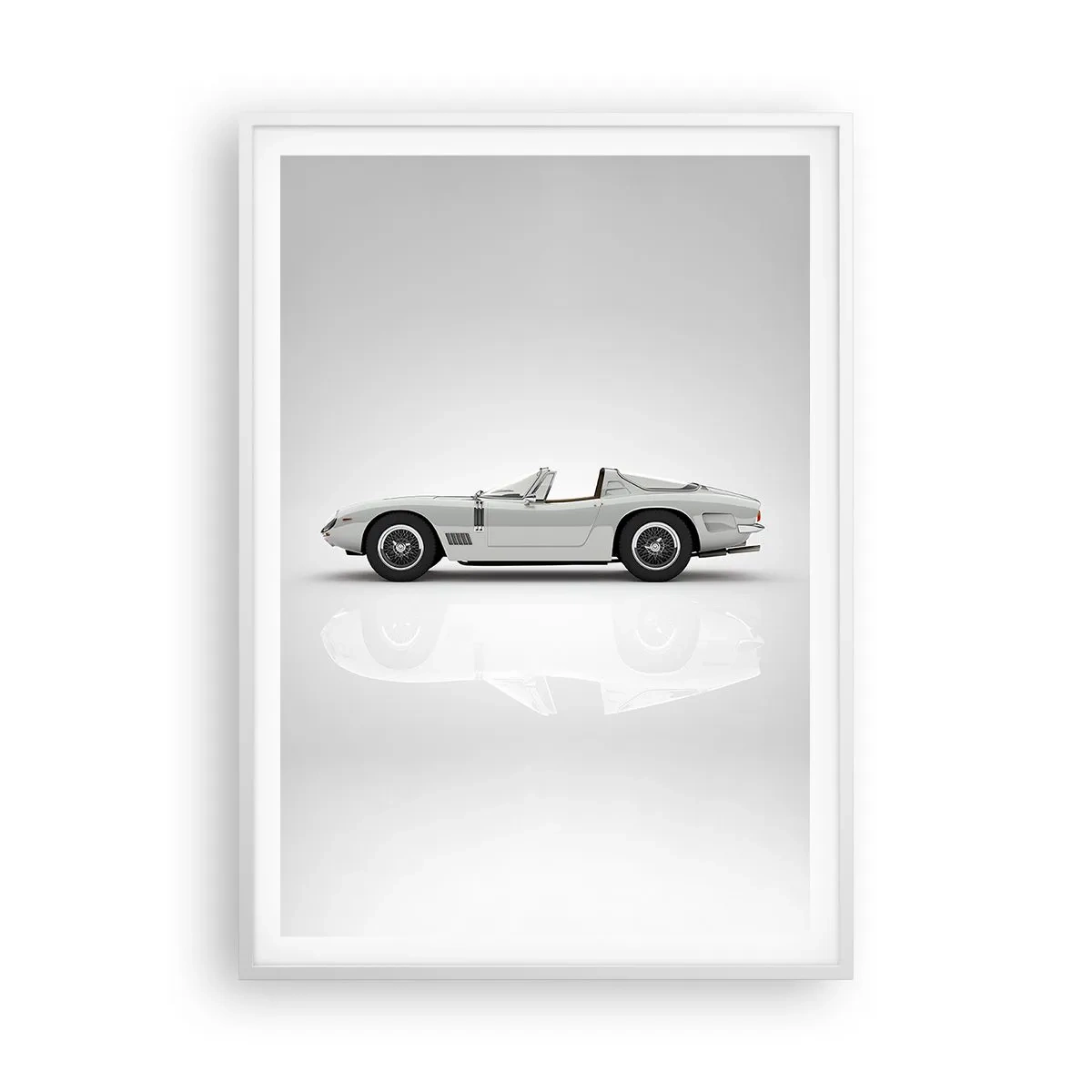 Poster in einem weißen Rahmen - Spaß versprochen - 70x100 cm