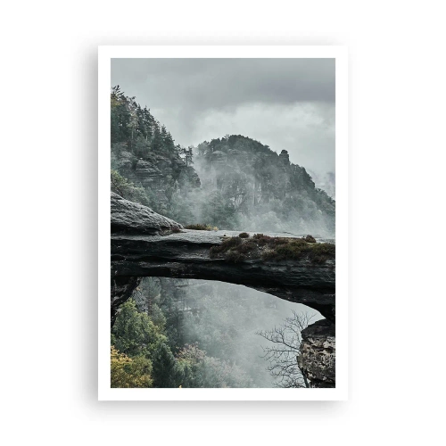 Poster - Abenteuer beginnt gleich - 70x100 cm