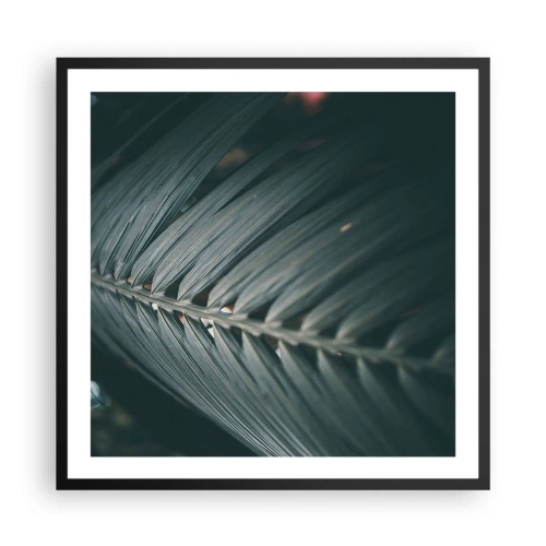 Poster in einem schwarzem Rahmen - Die Präzision der Natur - 60x60 cm