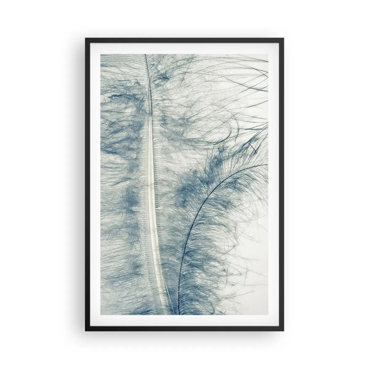 Poster in einem schwarzem Rahmen - Flüstern der Natur - 61x91 cm