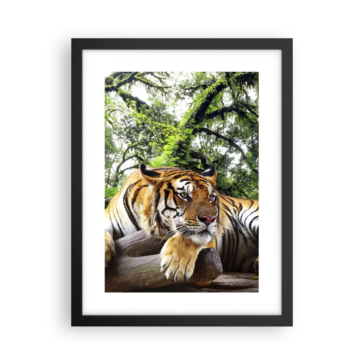 Poster in einem schwarzem Rahmen - Hochachtungsvoll - 30x40 cm