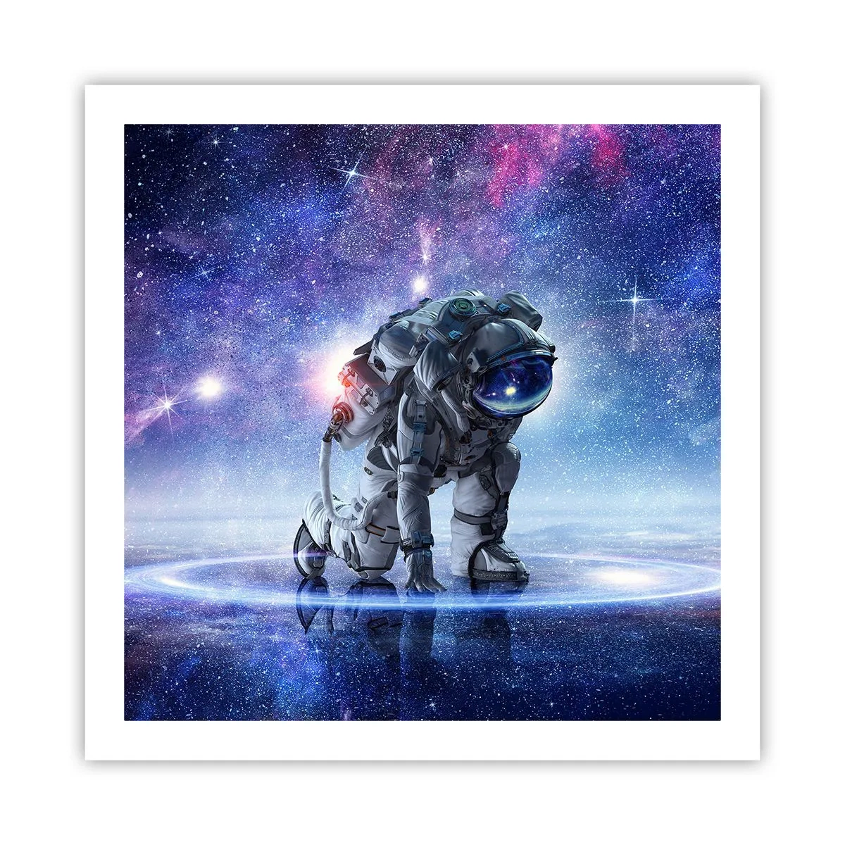 Poster - Der Sternenhimmel über mir - 60x60 cm