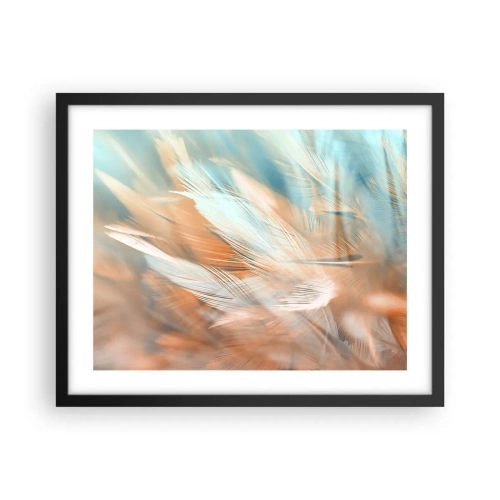 Poster in einem schwarzem Rahmen - Im Land der Sanftmut - 50x40 cm