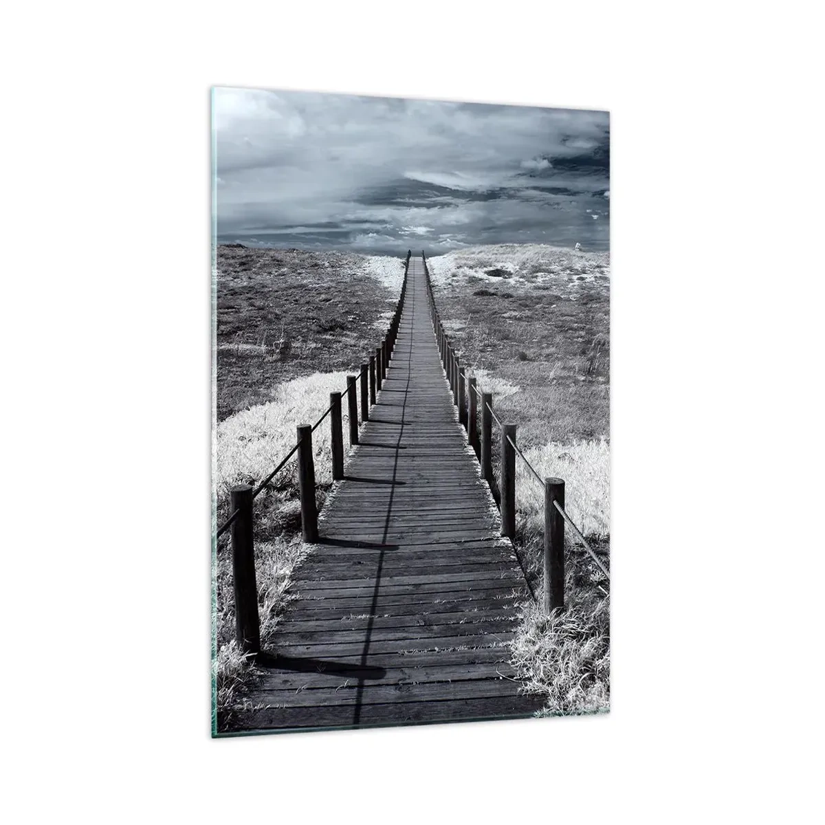 Glasbild - Bild auf glas - Direkt ans Ufer - 80x120 cm