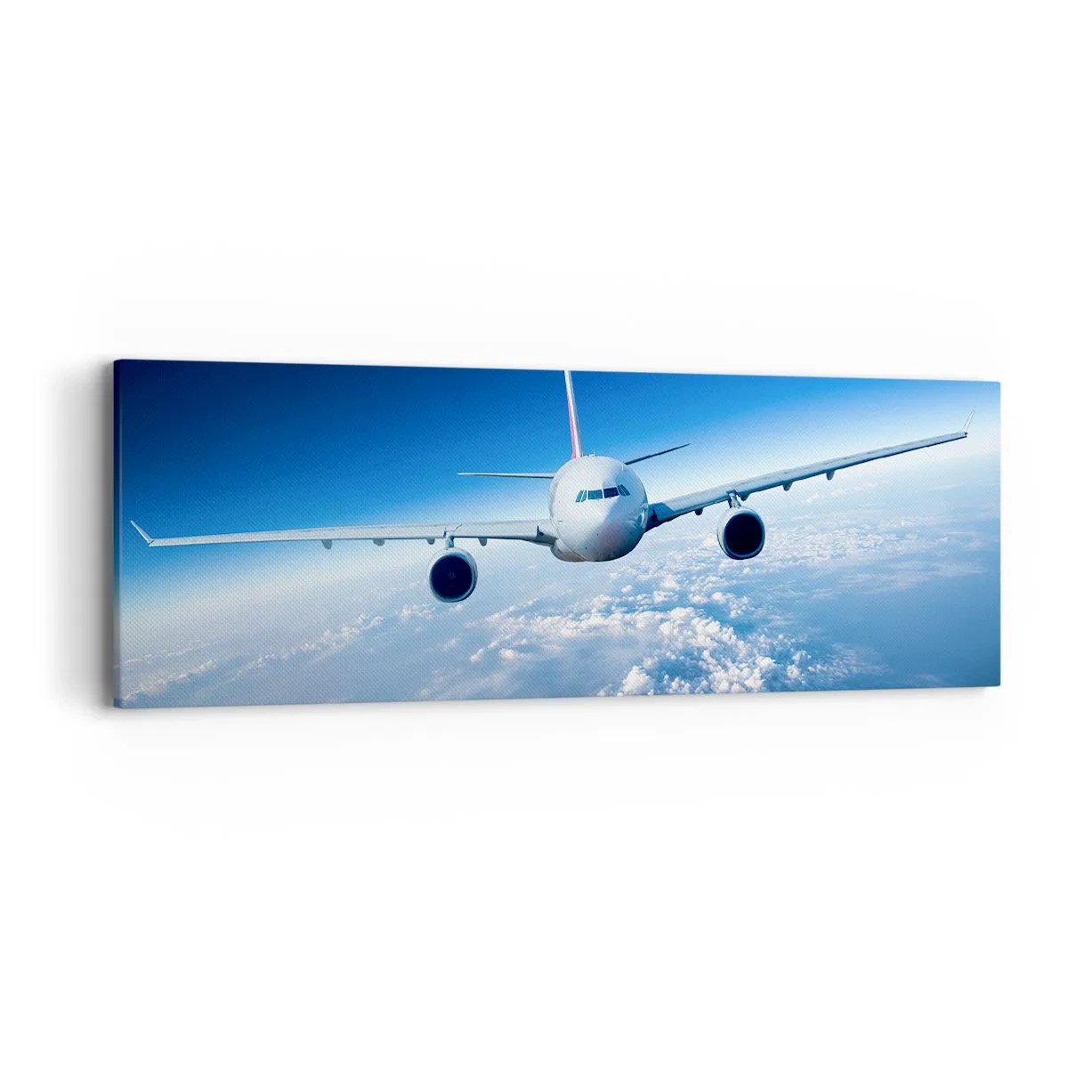Bild auf Leinwand - Leinwandbild - Ich fliege, weil ich es kann - 90x30 cm
