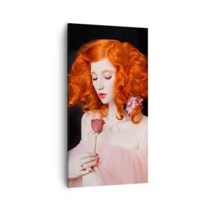 Bild auf Leinwand - Leinwandbild - Im barocken Stil - 55x100 cm