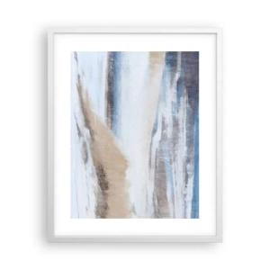 Poster in einem weißen Rahmen - Winterkomposition - 40x50 cm