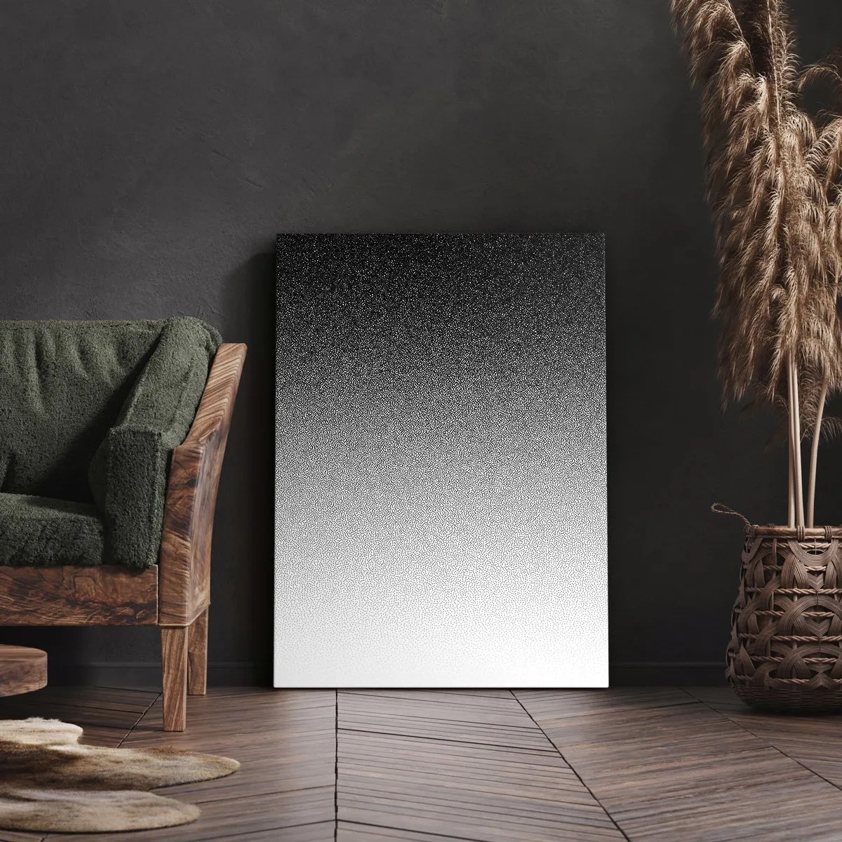 Bild auf Leinwand - Leinwandbild - Dem Licht entgegen - 65x120 cm