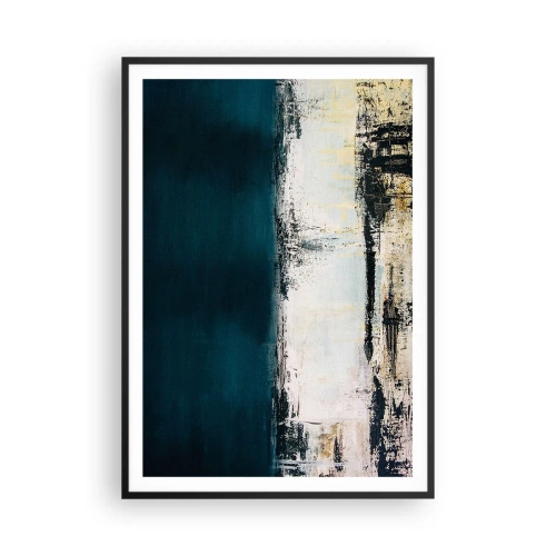 Poster in einem schwarzem Rahmen - Horizontale Komposition - 70x100 cm