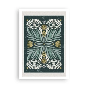 Poster - Wie ein Volksausschnitt - 70x100 cm