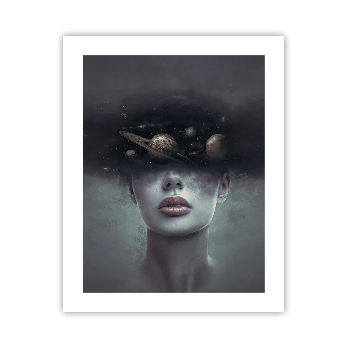 Poster - Und die Planeten spielen verrückt ... - 40x50 cm