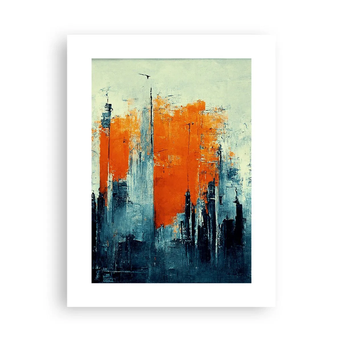 Poster - Moderne Landschaft - 30x40 cm