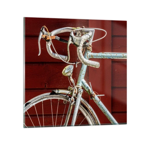 Glasbild - Bild auf glas - Geschaffen um zu siegen - 50x50 cm