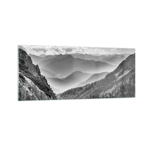 Glasbild - Bild auf glas - Bis zum Horizont - 100x40 cm