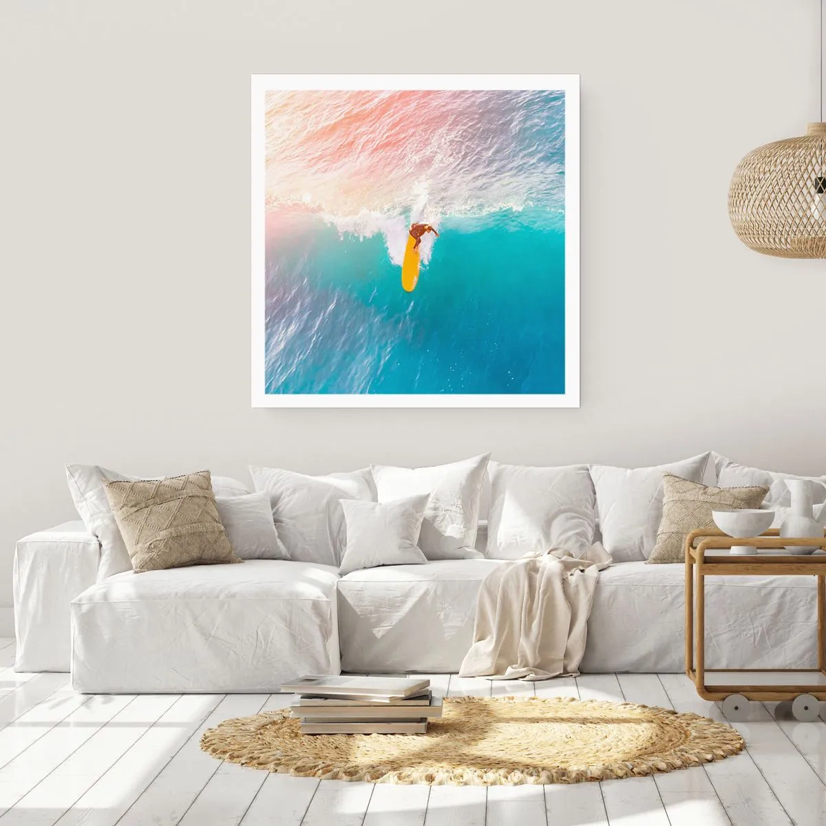 Poster - Der Ozeanreiter - 50x50 cm