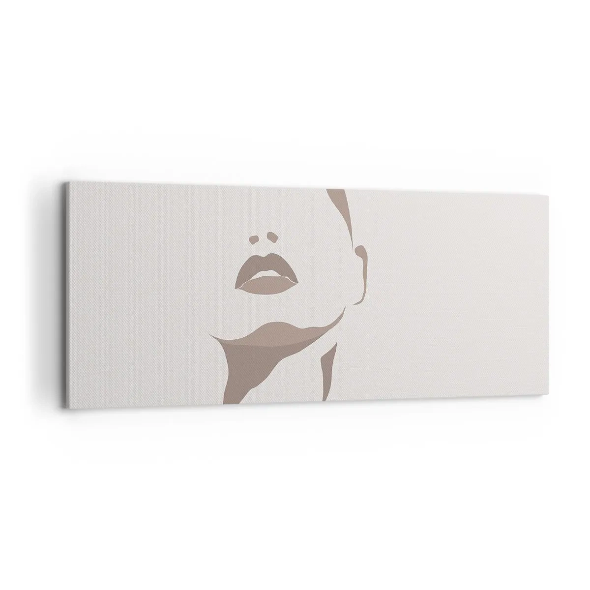 Bild auf Leinwand - Leinwandbild - Aus Licht und Schatten - 100x40 cm
