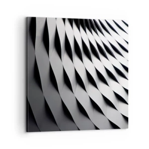 Bild auf Leinwand - Leinwandbild - Auf der Oberfläche der Wellen - 60x60 cm