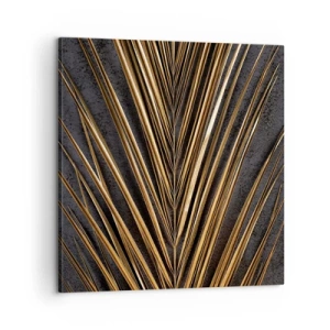 Bild auf Leinwand - Leinwandbild - Das Gold der Tropen - 60x60 cm