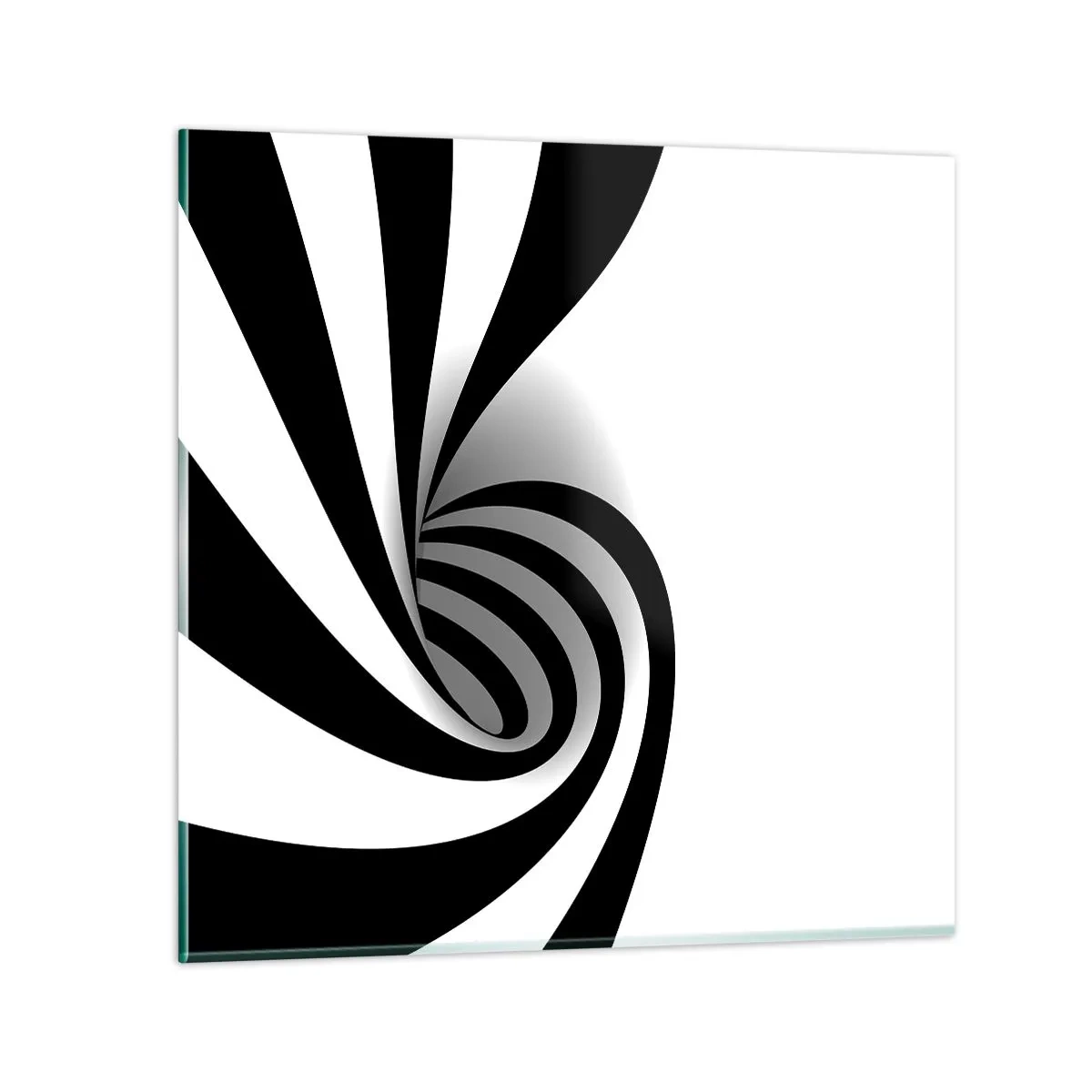 Glasbild - Bild auf glas - Und doch dreht es sich - 70x70 cm