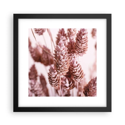 Poster in einem schwarzem Rahmen - Scheinbar unauffällig - 30x30 cm