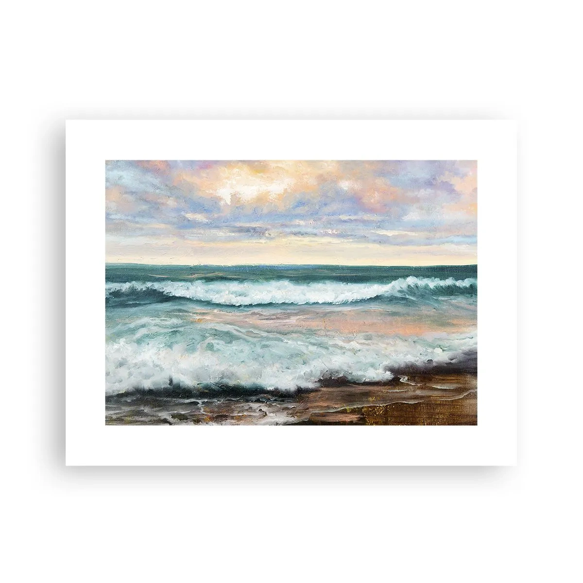 Poster - Hier werden Sie Ihre Seele baumeln lassen - 40x30 cm