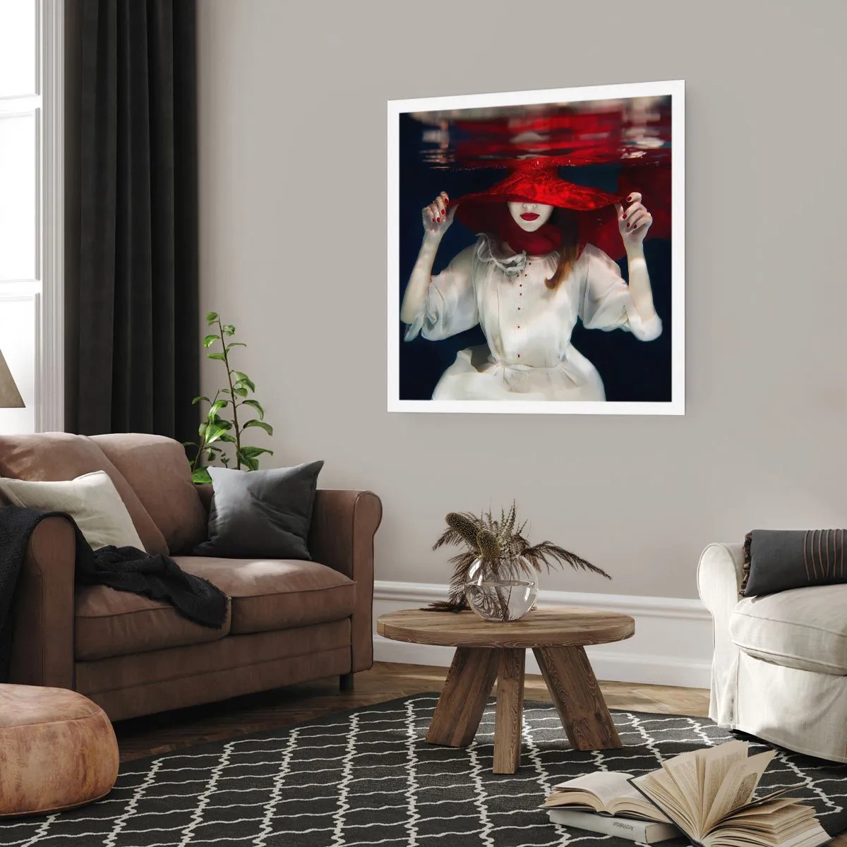 Poster - Boshafte Göttin in der slawischen Mythologie - 30x30 cm