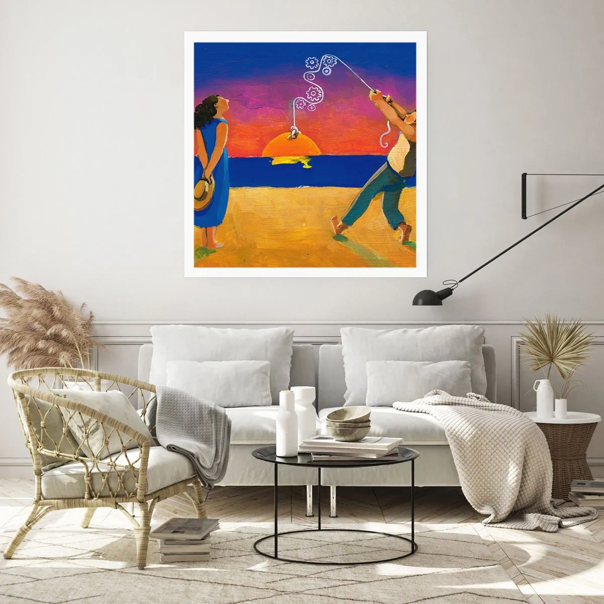 Poster - Mehr als ein Sternchen vom Himmel - 50x50 cm