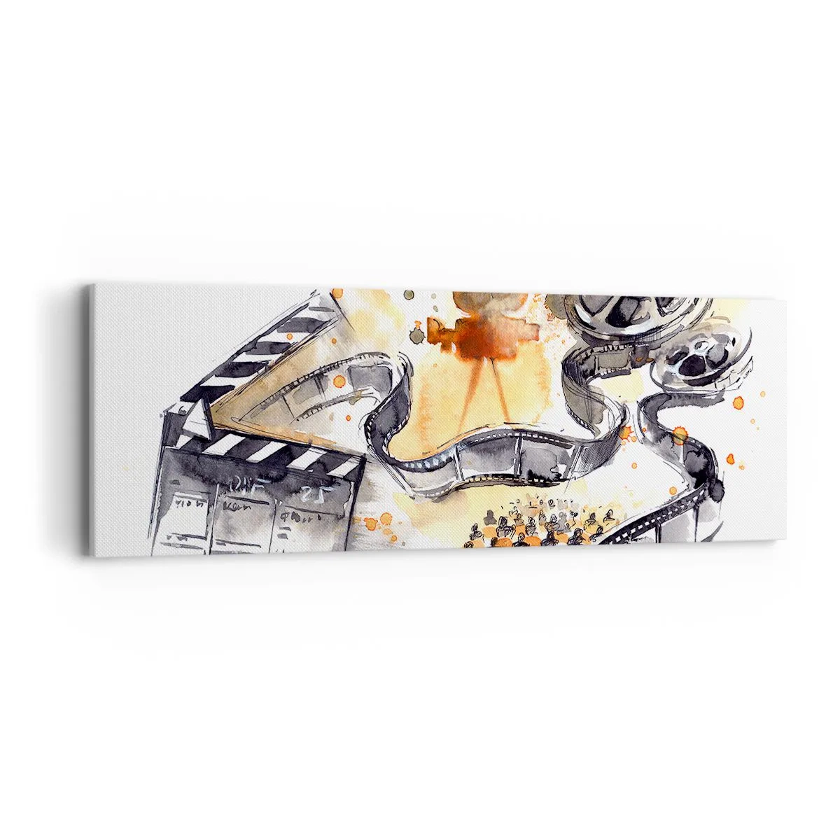 Bild auf Leinwand - Leinwandbild - Im Land der Träume - 90x30 cm