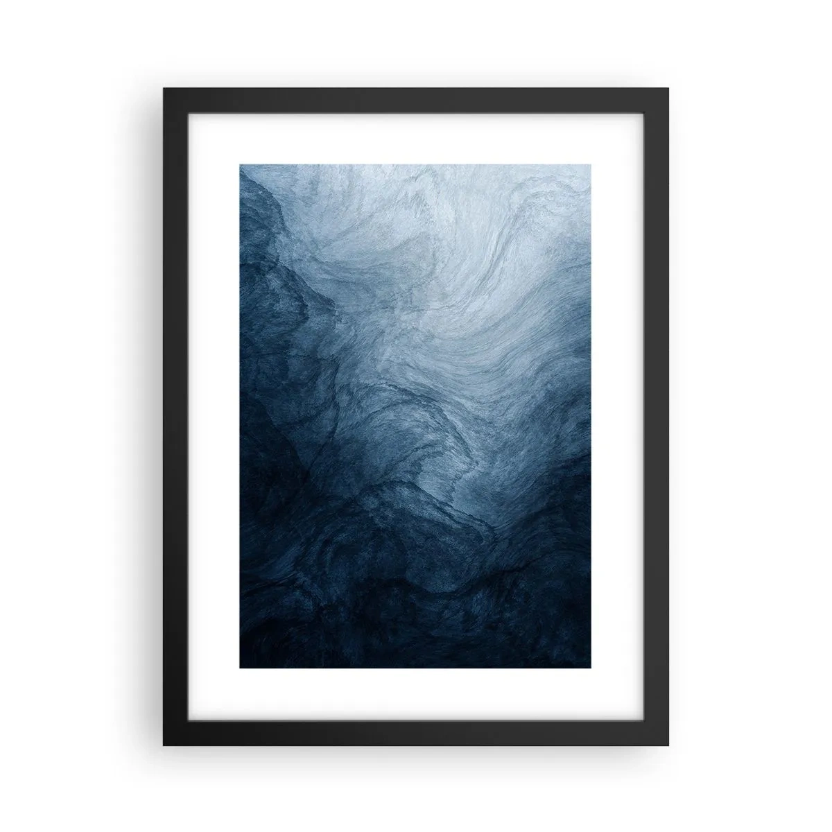 Poster in einem schwarzem Rahmen - Greifen Sie tief - 30x40 cm