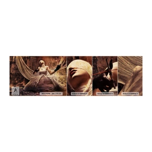 Fototapetenmuster Standard Eco - Göttin des Schicksals - Theater, Stück, Mann - 100x30 cm