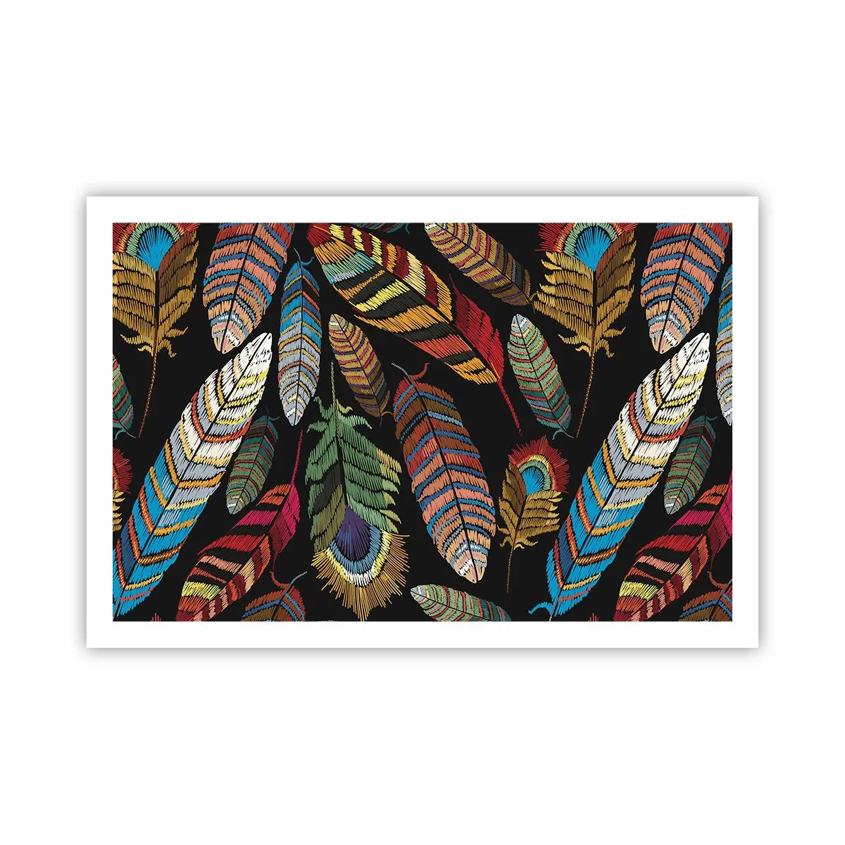 Poster - Der Vogelkarneval - 91x61 cm