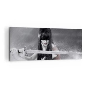 Bild auf Leinwand - Leinwandbild - Schön und gefährlich - 100x40 cm
