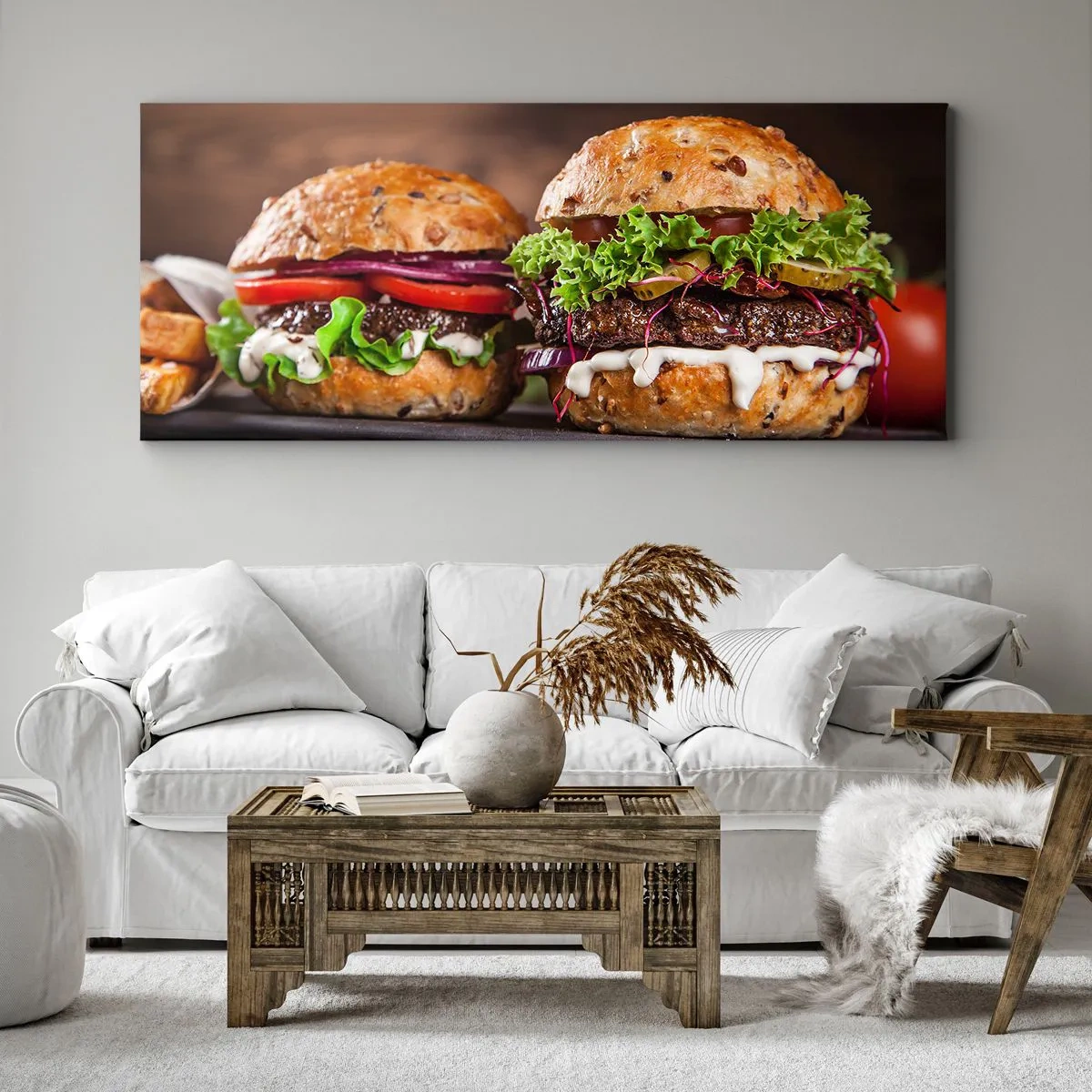 Bild auf Leinwand - Leinwandbild - Amerikanischer Traum - 100x40 cm