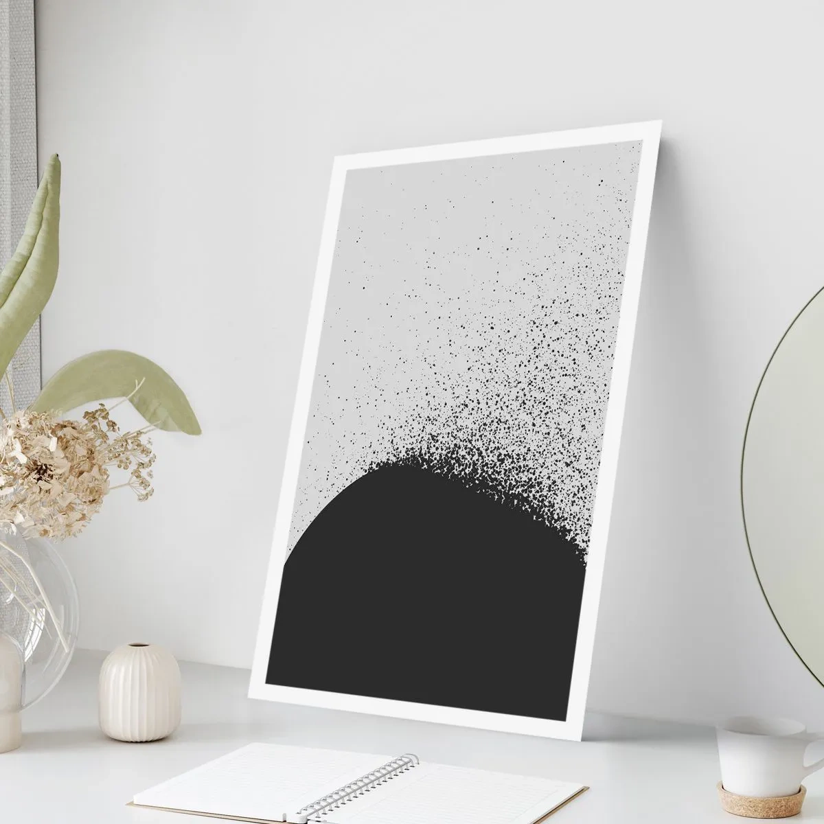 Poster - Bewegung von Molekülen - 70x100 cm
